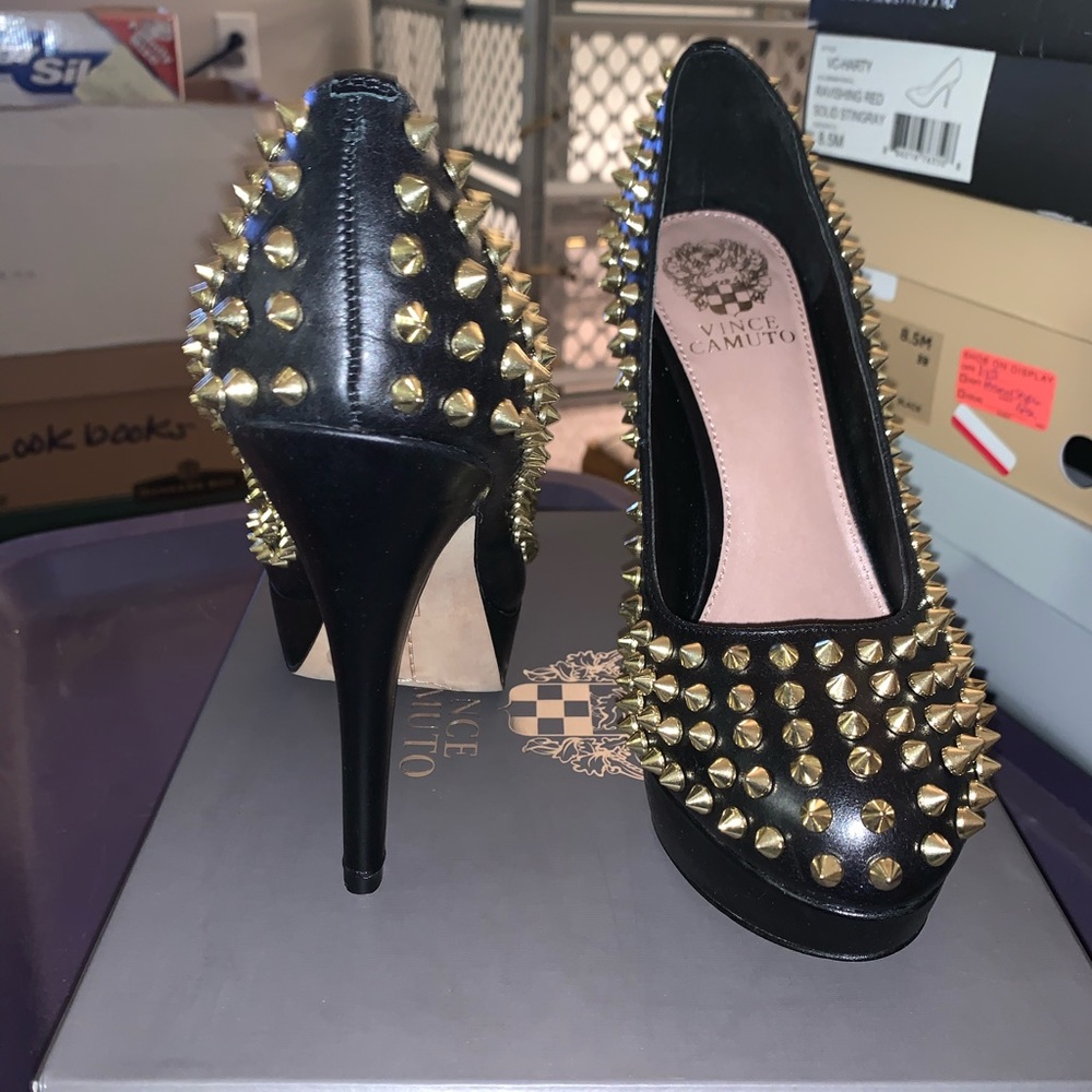 Vince Camuto Spiked Pumps